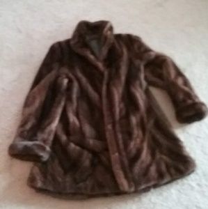 Mink swing coat